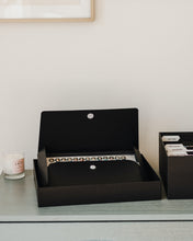 Load image into Gallery viewer, Simply Spaced archival media folder in black.