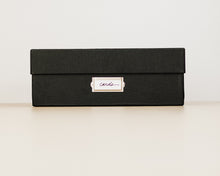 Load image into Gallery viewer, Simply Spaced archival card box in black.