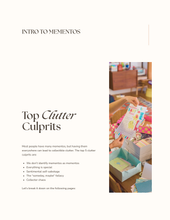 Load image into Gallery viewer, Memento Organizing Guide
