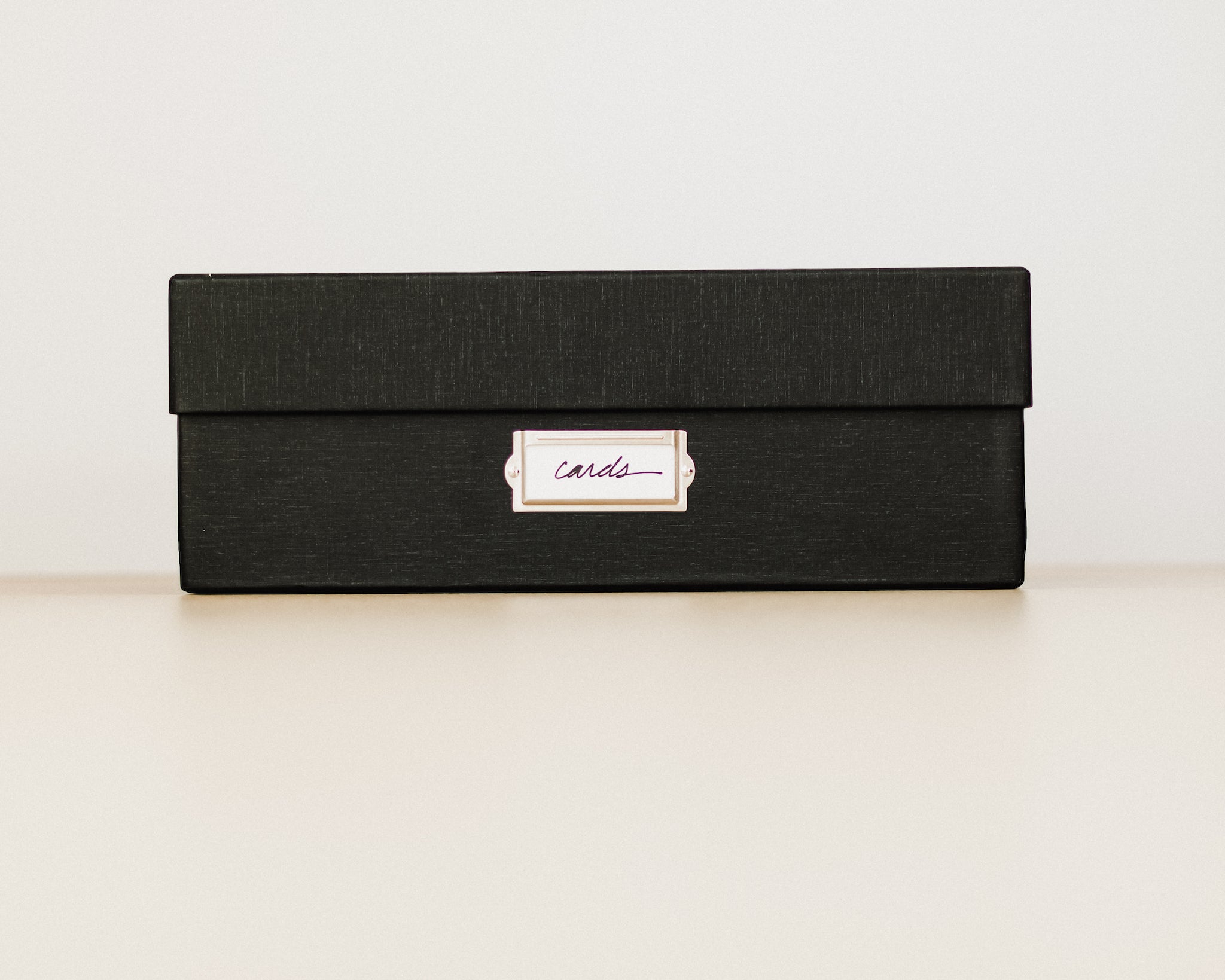 TCB-BLK Storage Box for Photos or Trading Cards • Print File Inc
